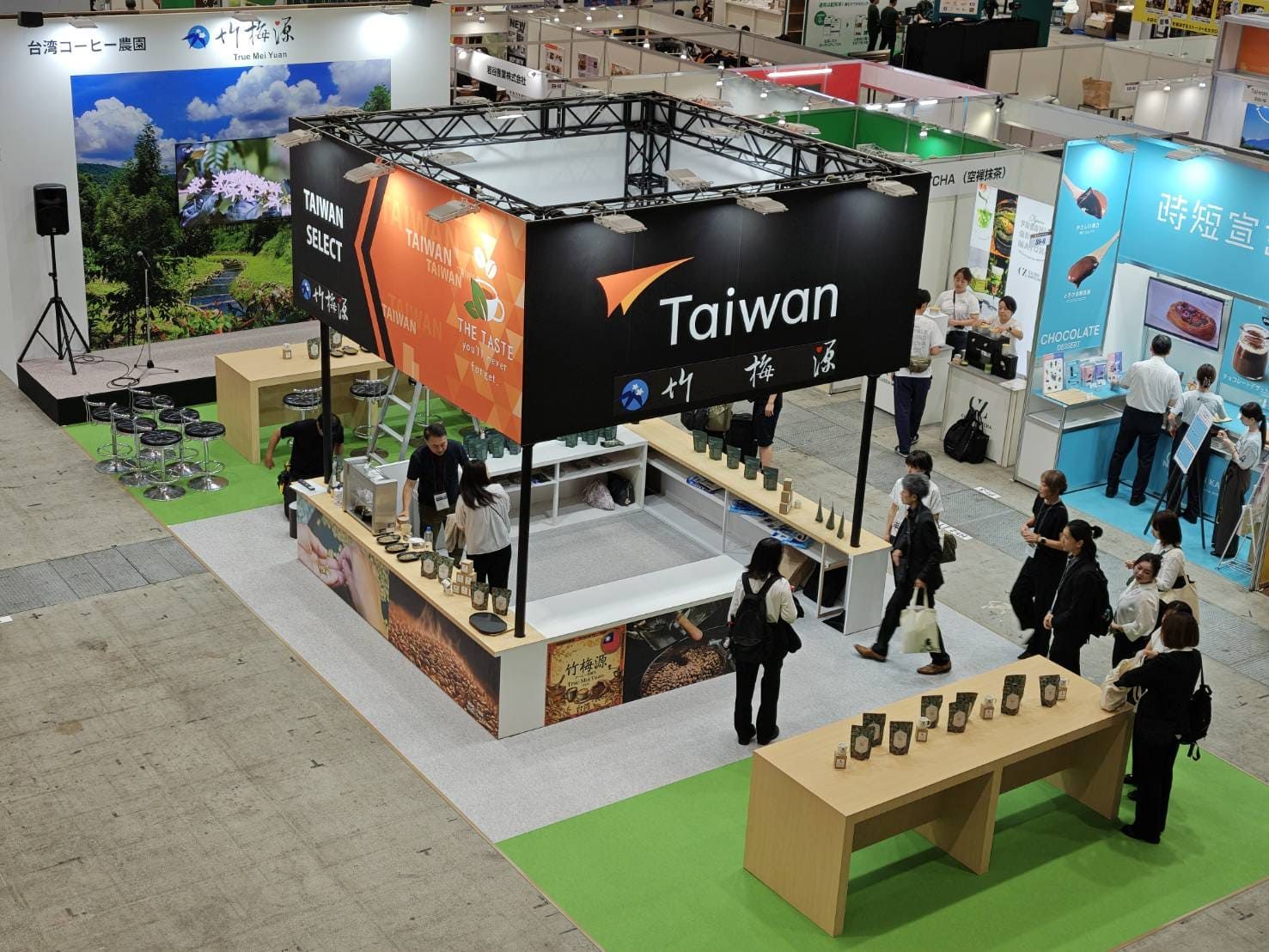 CAFERES JAPAN 2026 竹梅源展位主視覺